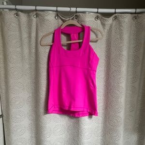 Lululemon pink tank